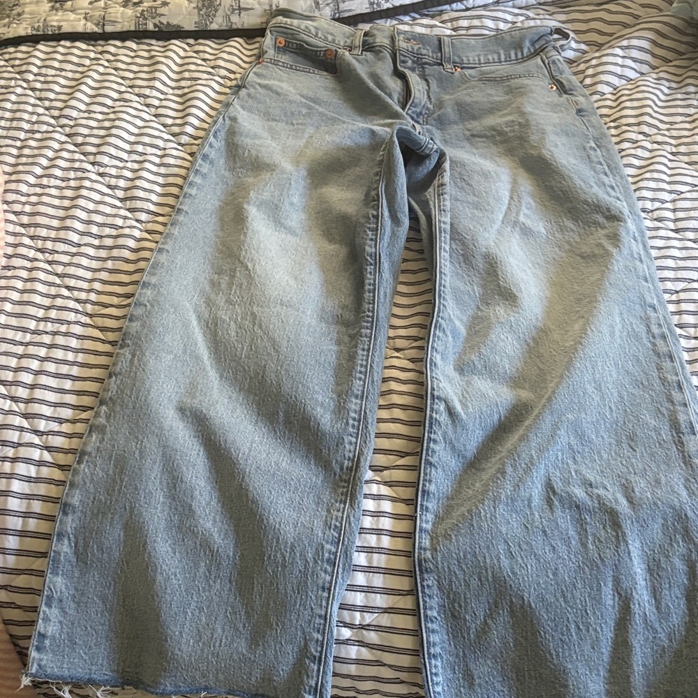 J. Crew Light Blue Cropped Jeans
